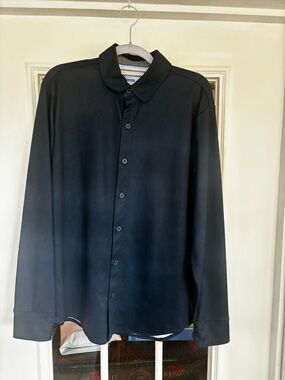 Twillory Men's Casual Button-Down Shirt - Blue